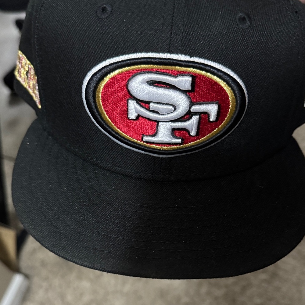 San Francisco 49ers Black Cap SnapBack